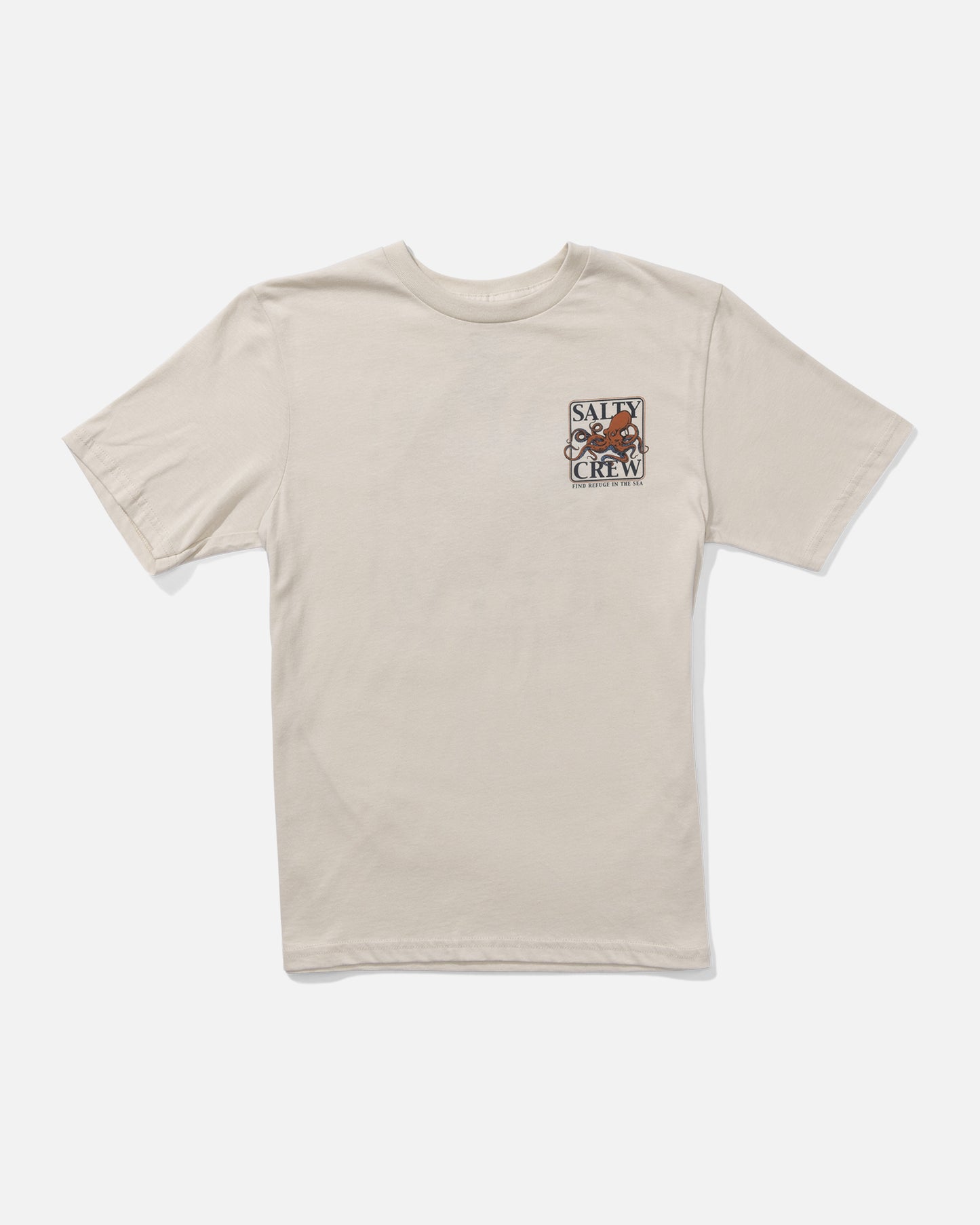 front view of Ink Slinger Boys Tee - Bone