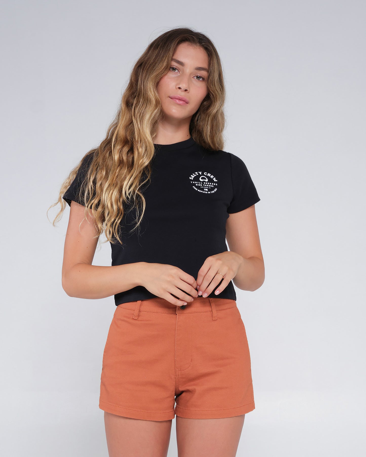 Chomper Black Baby Tee