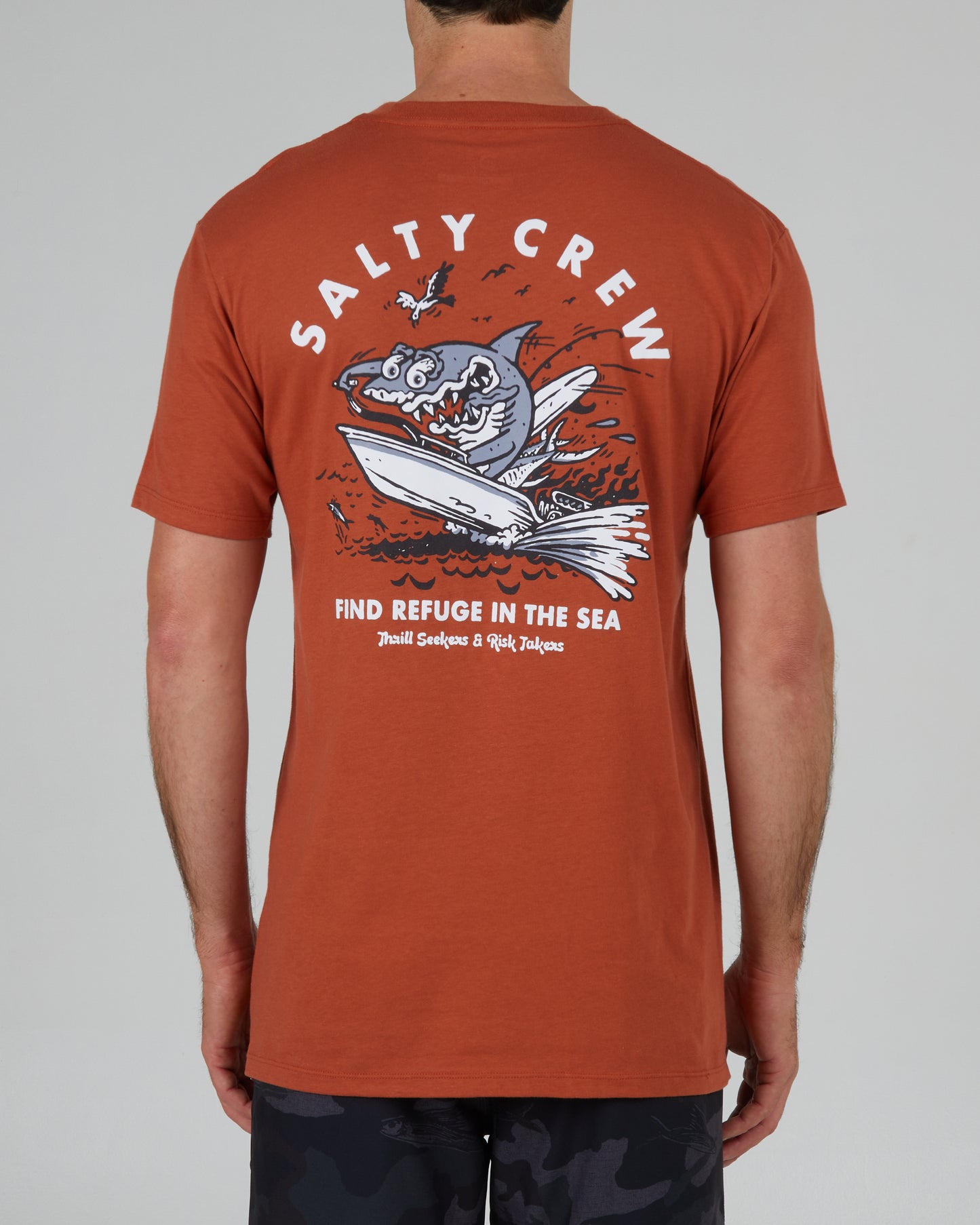 Hot Rod Shark Rust S/S Premium Tee