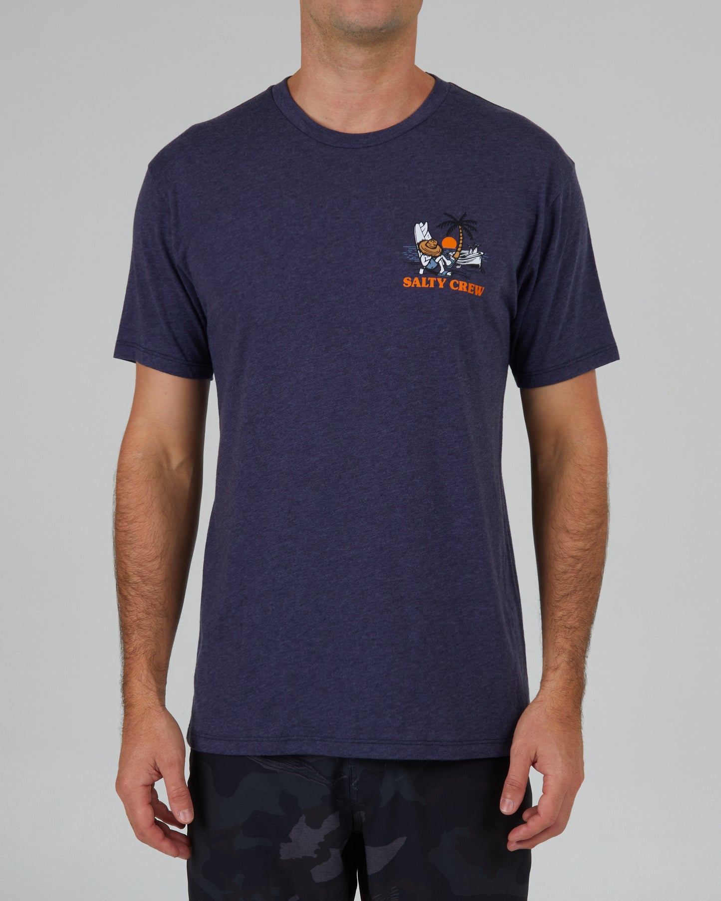 Siesta Navy Heather S/S Premium Tee