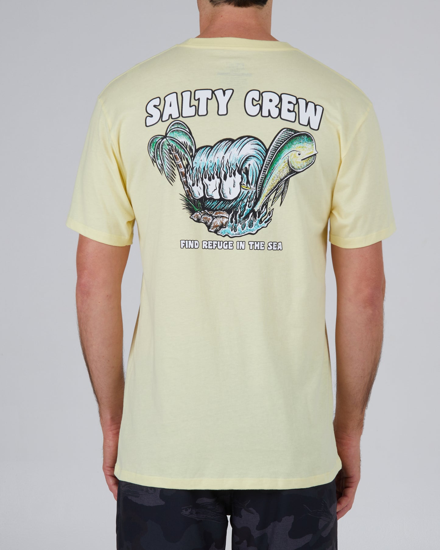 back view of Shaka Banana S/S Premium Tee