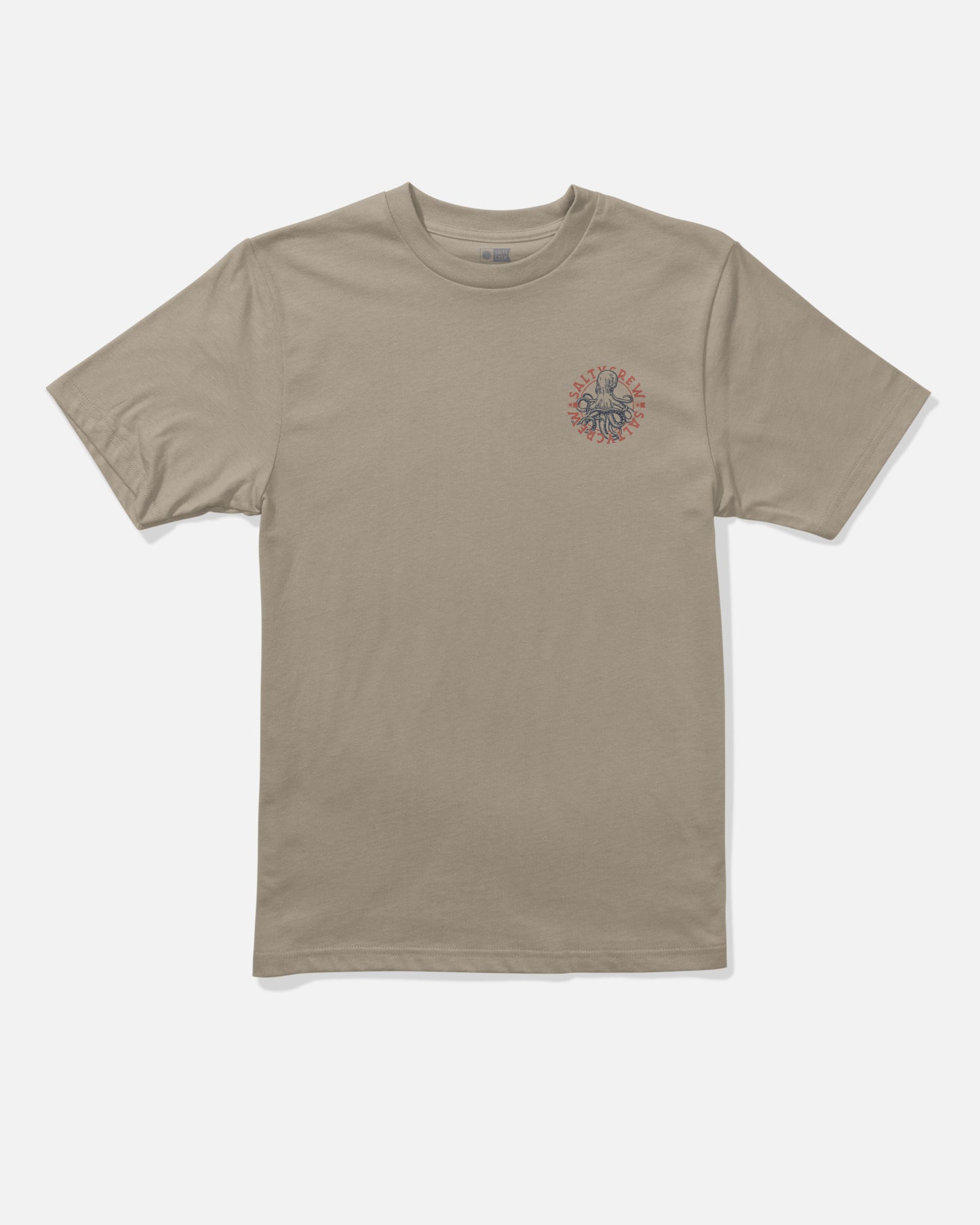 Front view of the Tentacles Boys Tee - Twig.