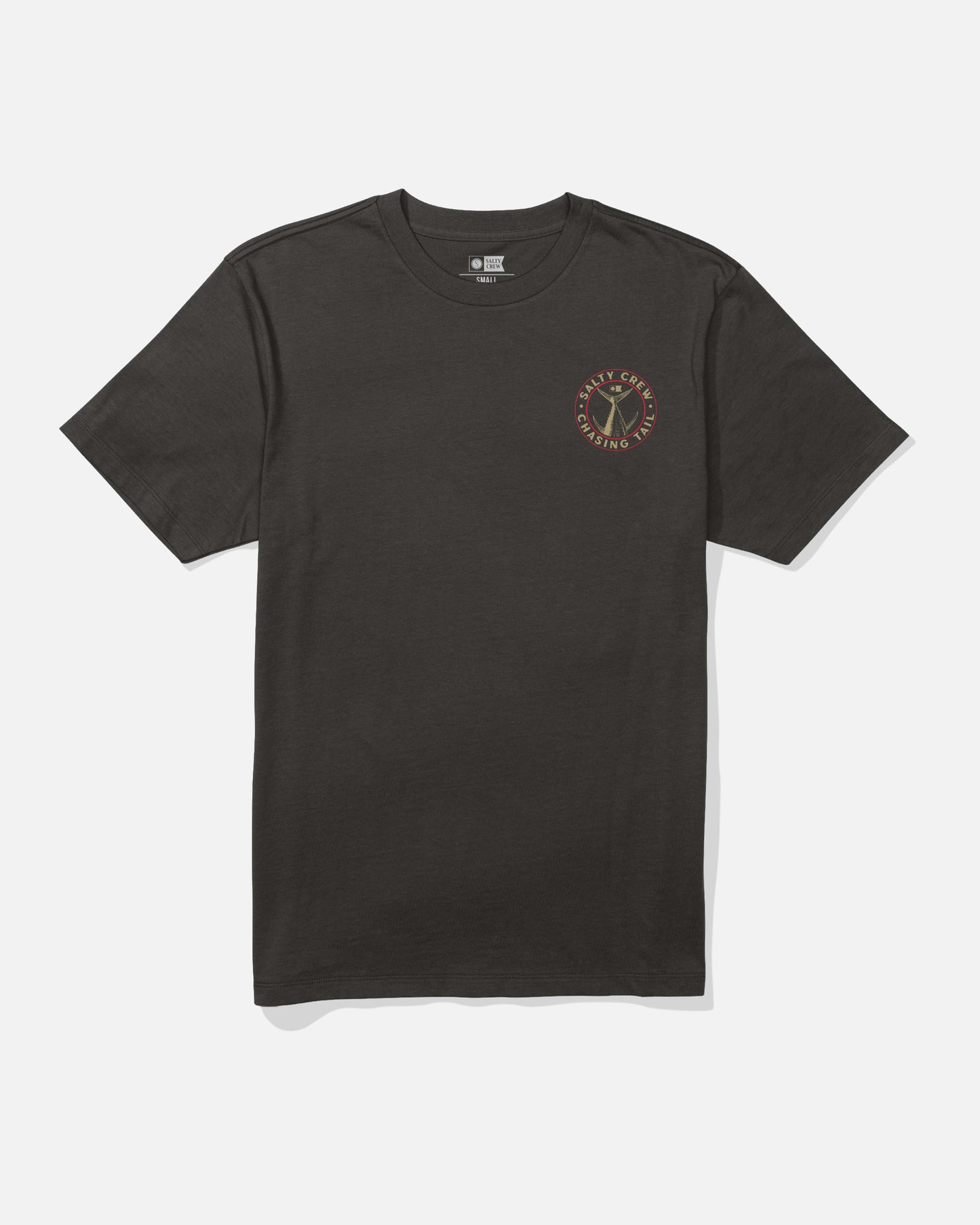 Front view of the Tailgate Tee - Black.