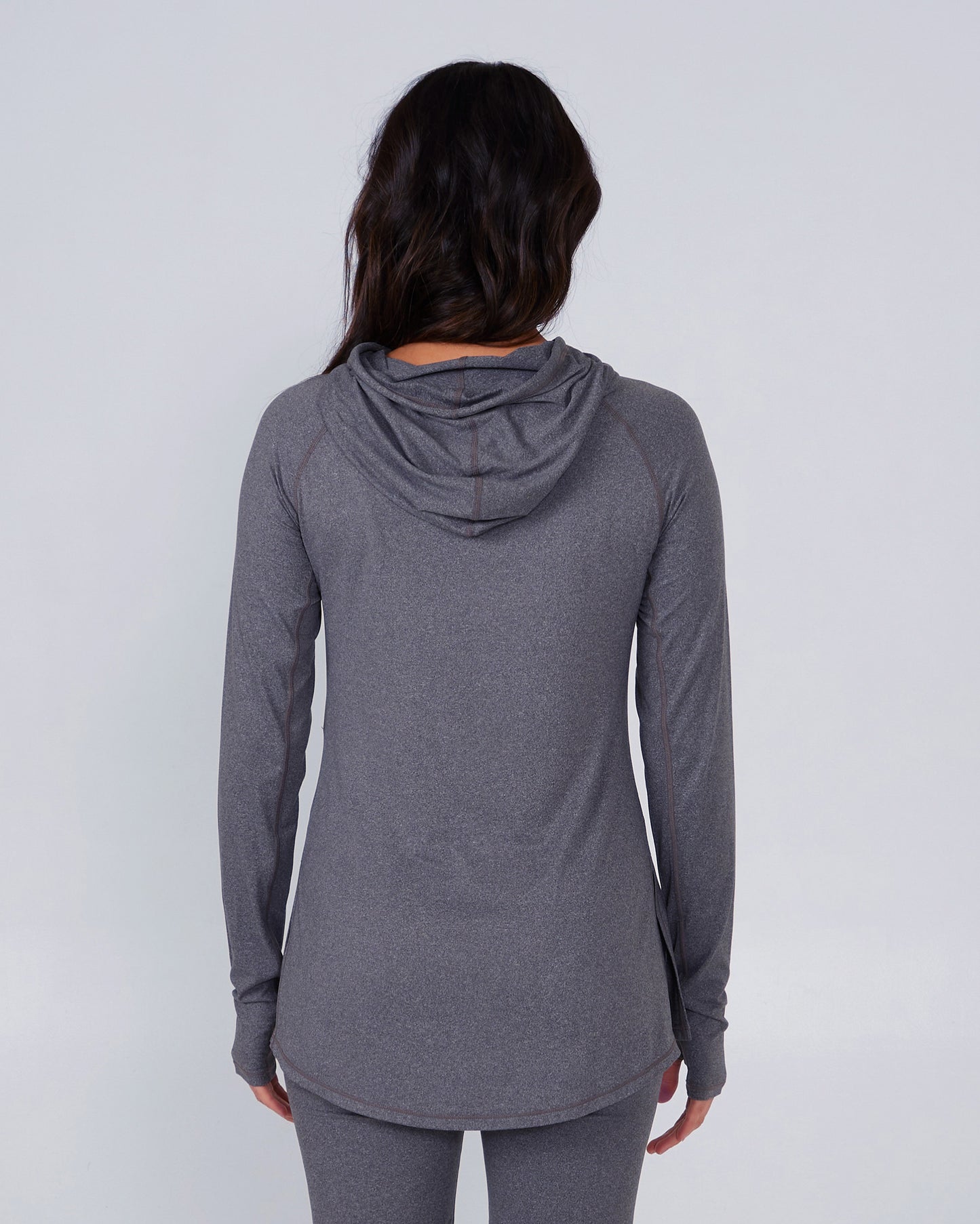 Thrill Seekers Charcoal Hooded Sunshirt