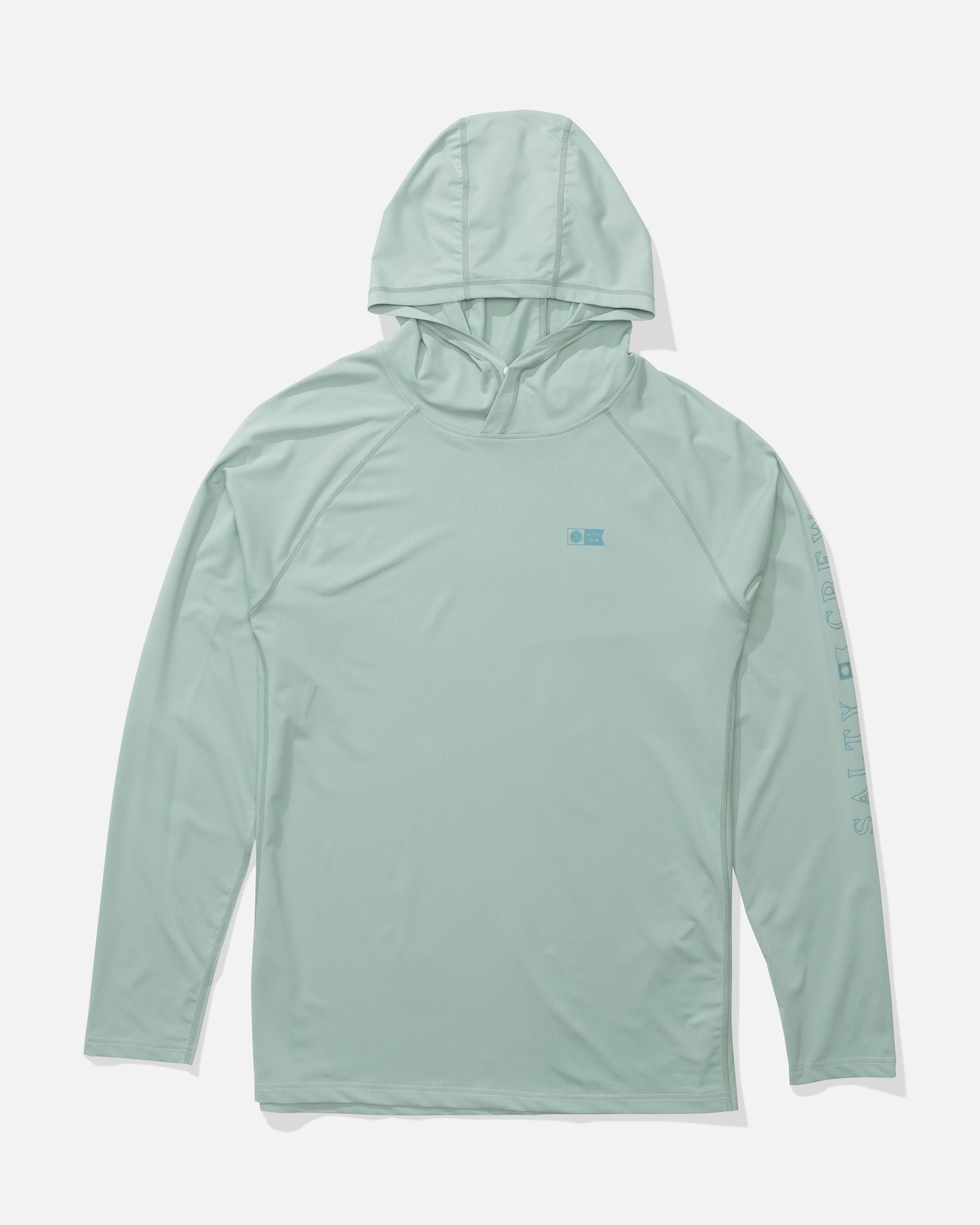 Apex Perforated Sunshirt - Jade | Salty Crew