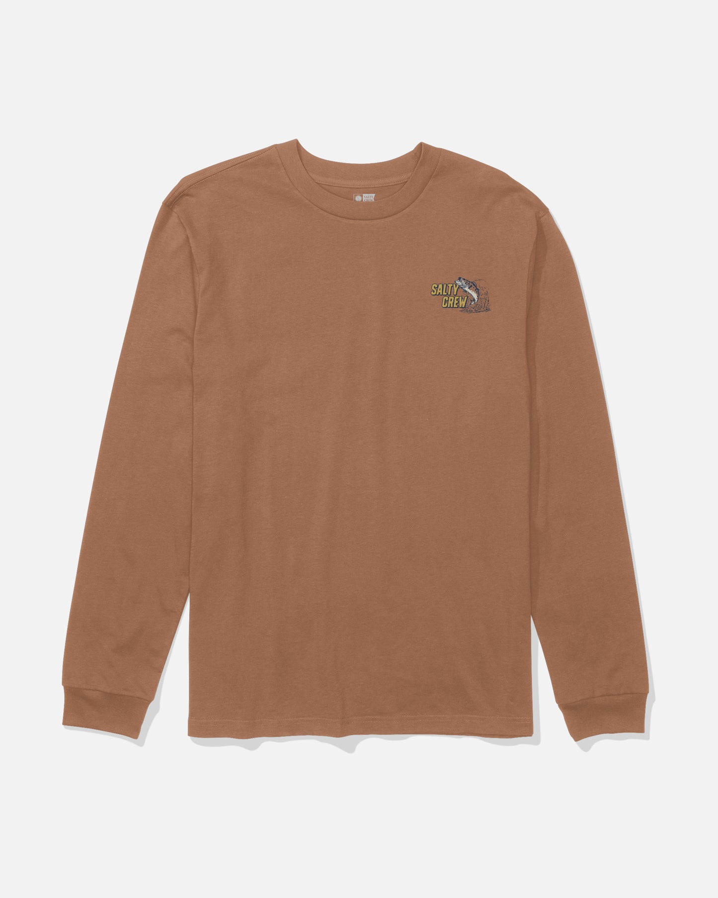 Front view of the Live Bait Long Sleeve Tee - Sierra.