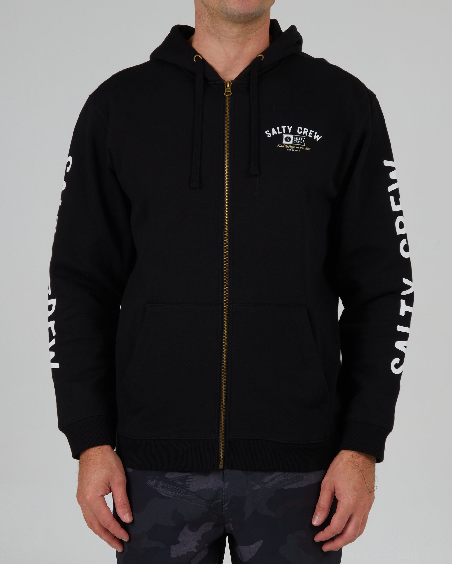 Salty crew zip hoodie hotsell