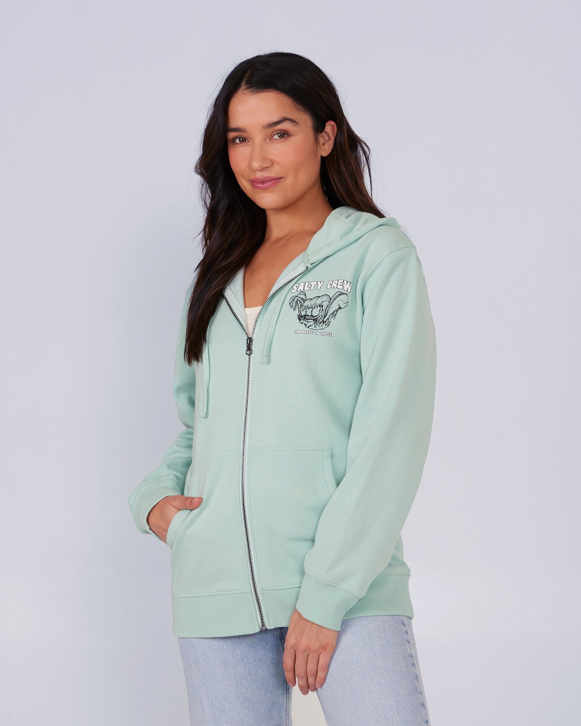 salty crew hoodie women's