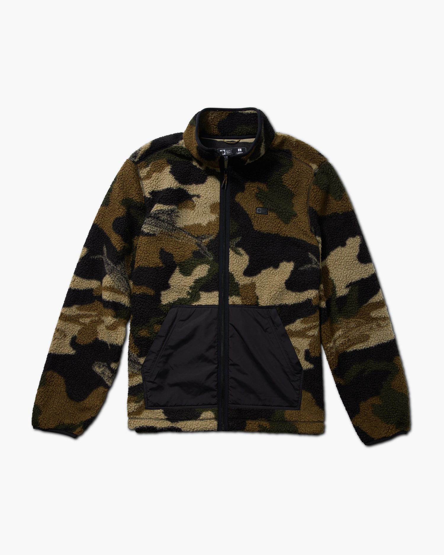 Mens camo sherpa jacket sale