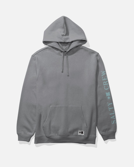 Front view of the Refuge Fleece - Shark Skin.
