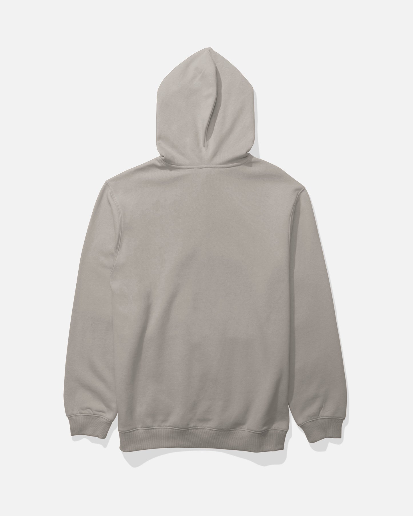 Back view of the Refuge Fleece - Stone.