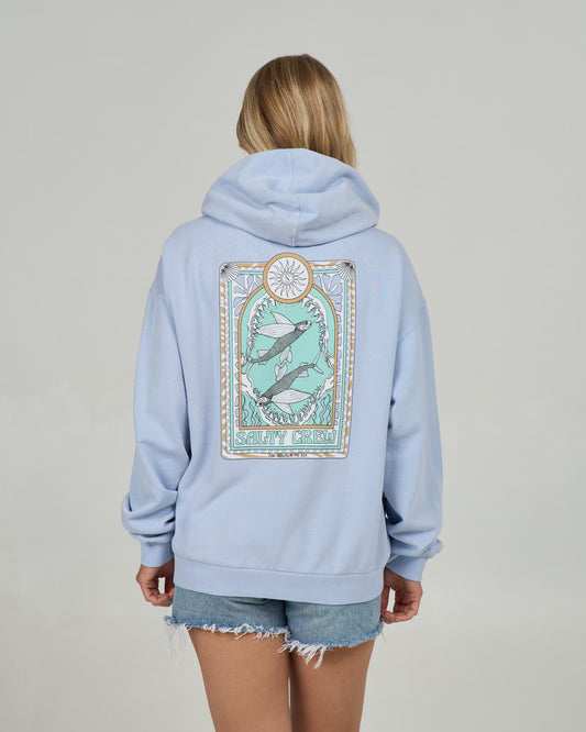 Back view of the Zodiac Hoody - Fog.