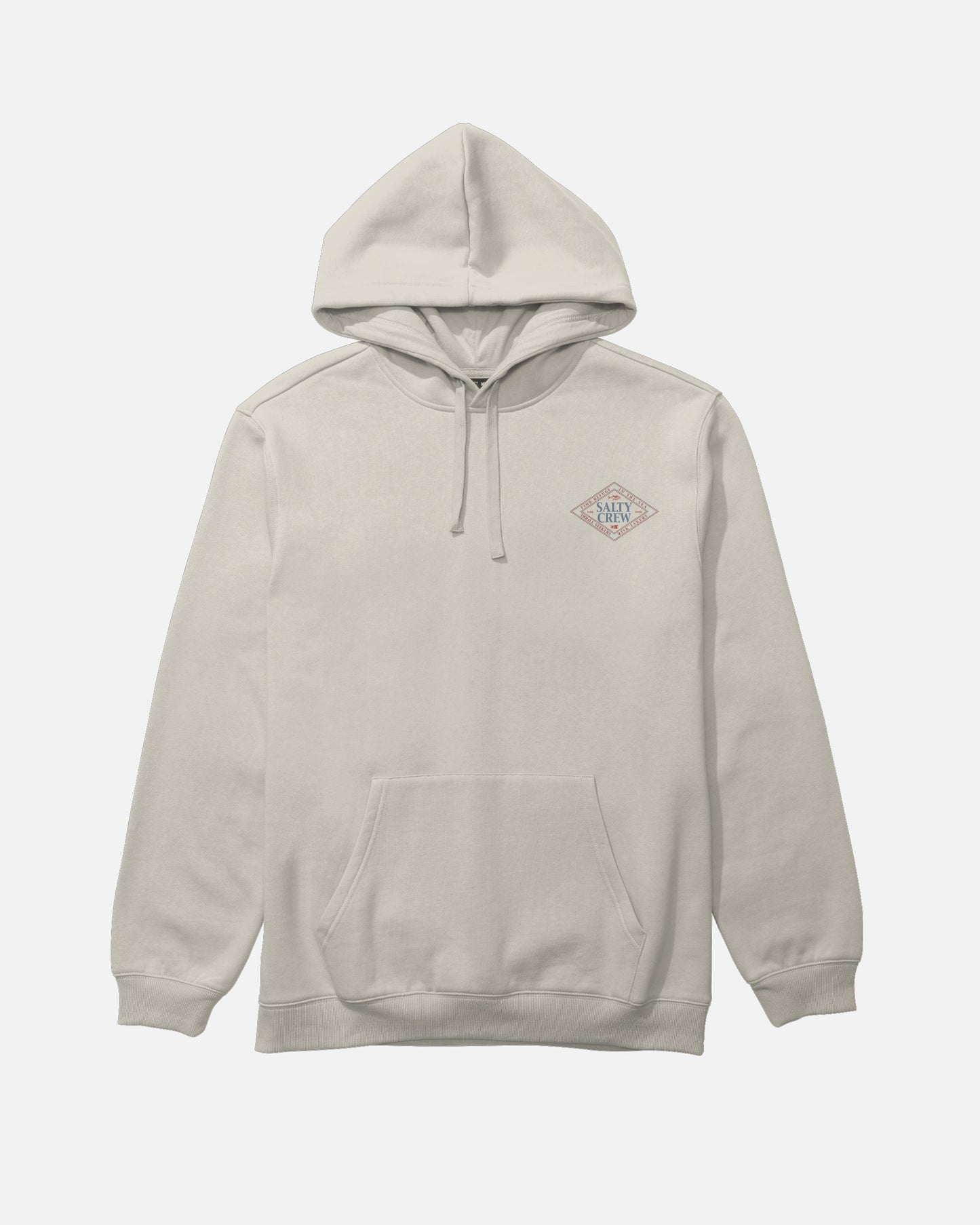 Front view of the Iconic Fleece - Bone.