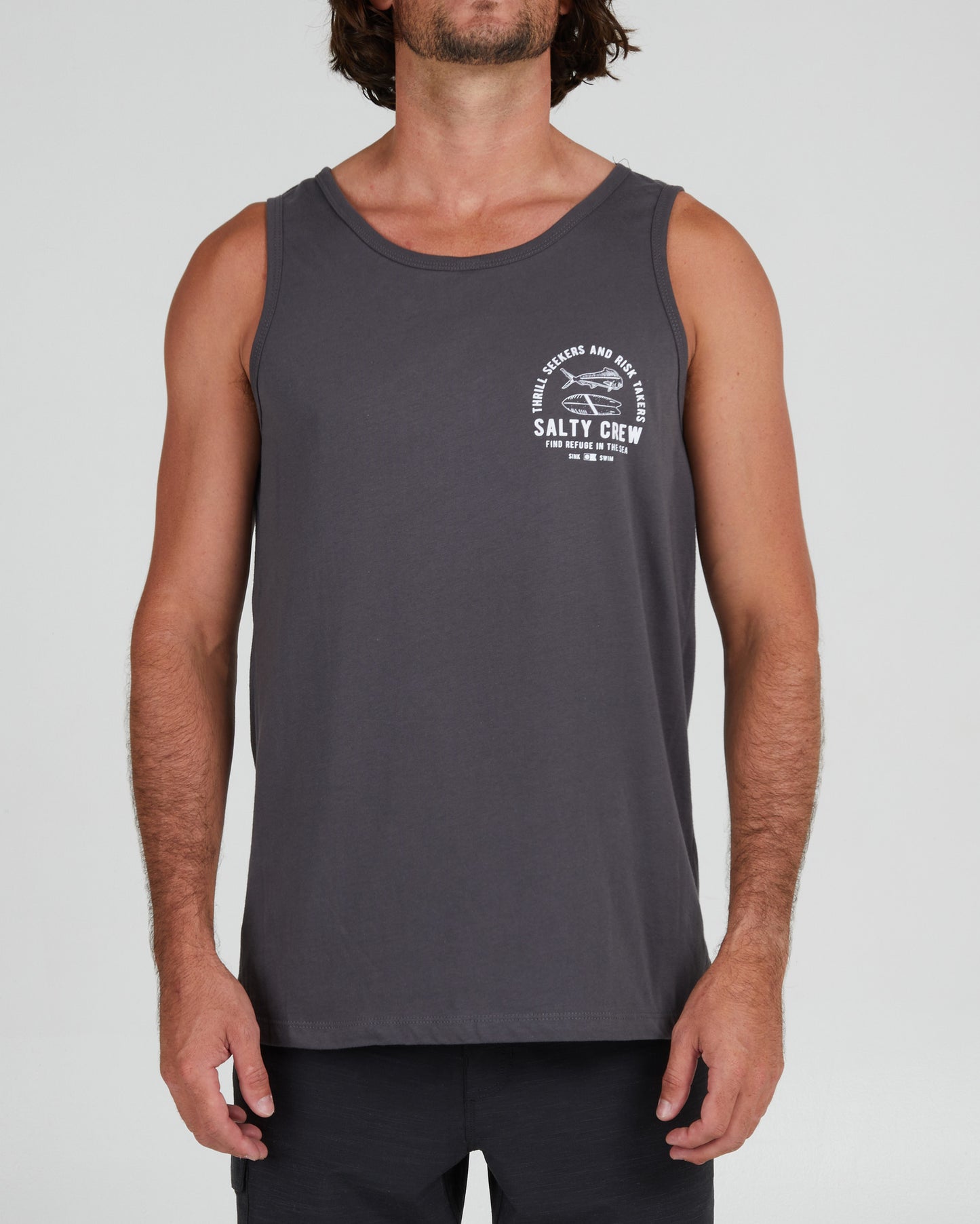 front view of Lateral Line Charcoal Tank