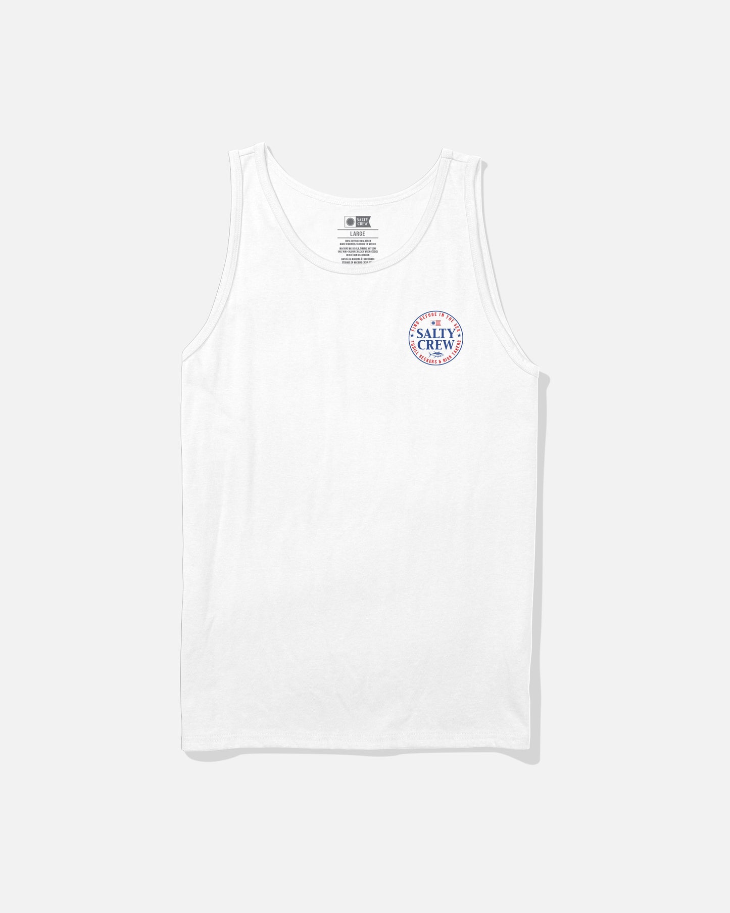 front view of America Legend Tank - White
