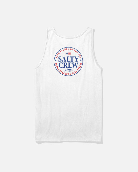 back view of America Legend Tank - White
