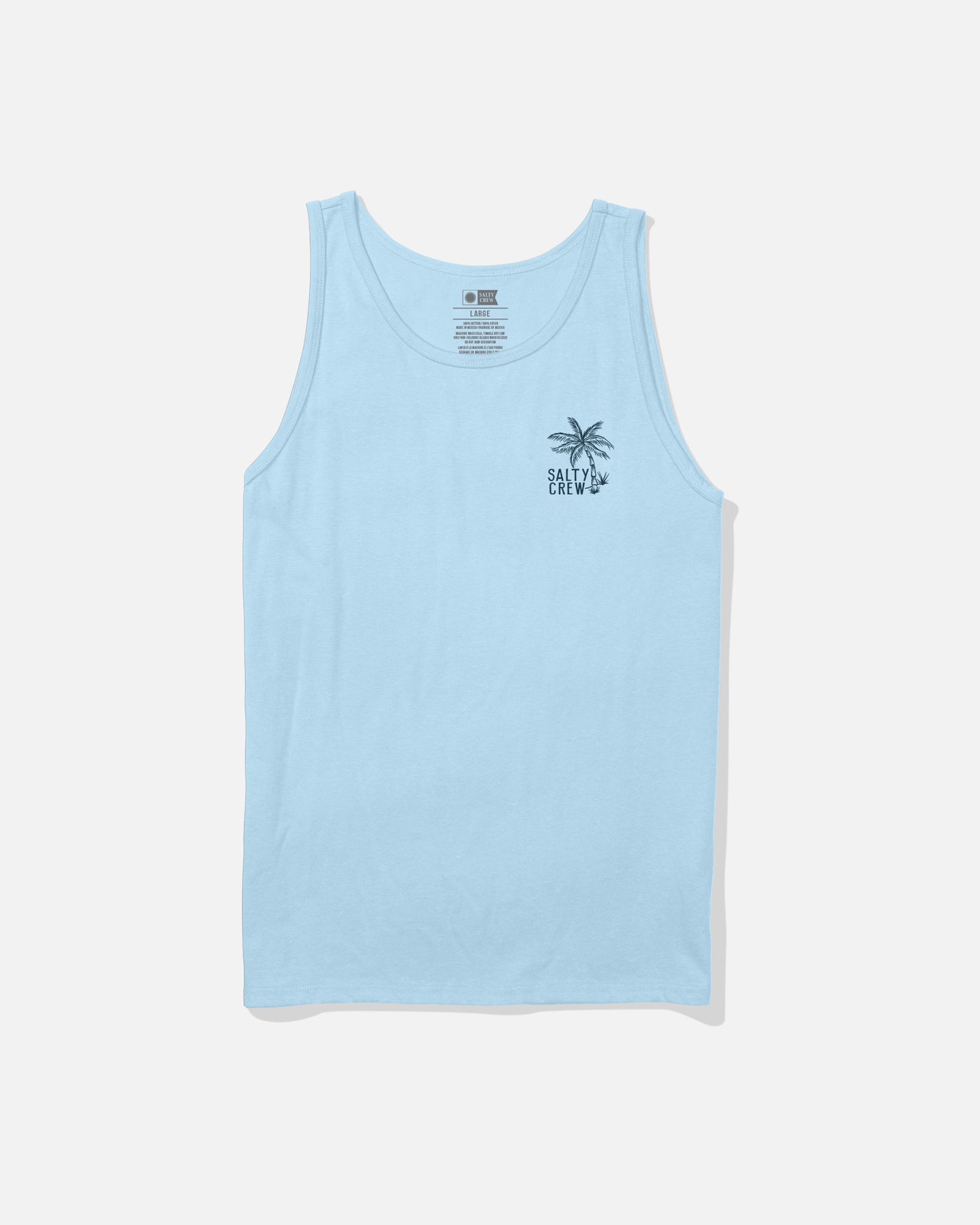 Front view of the Day Off Tank - Clear Sky.
