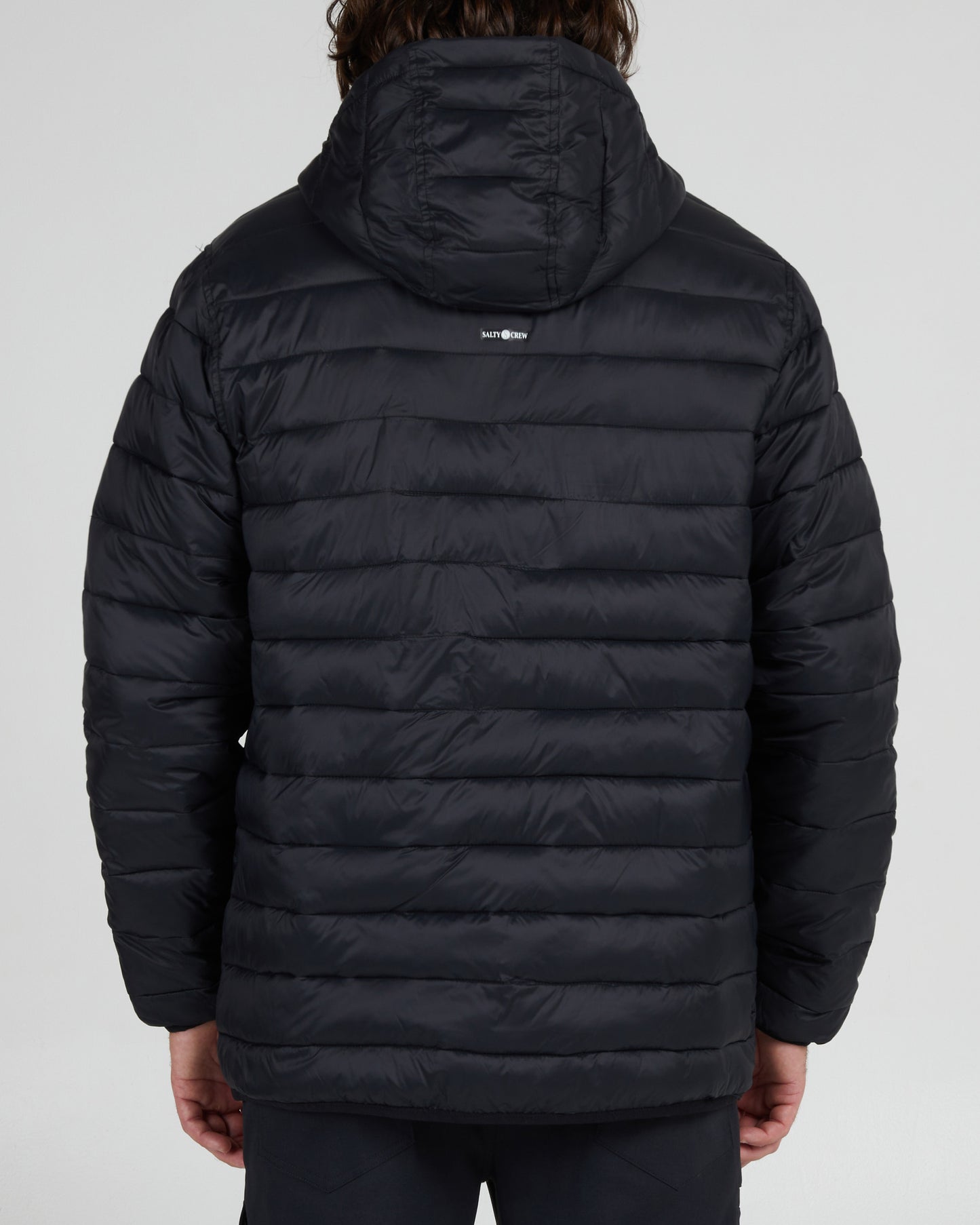 back view of Barrier 2.0 Black Jacket