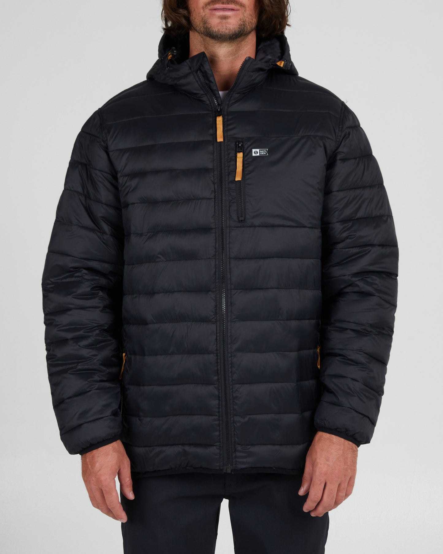 front view of Barrier 2.0 Black Jacket