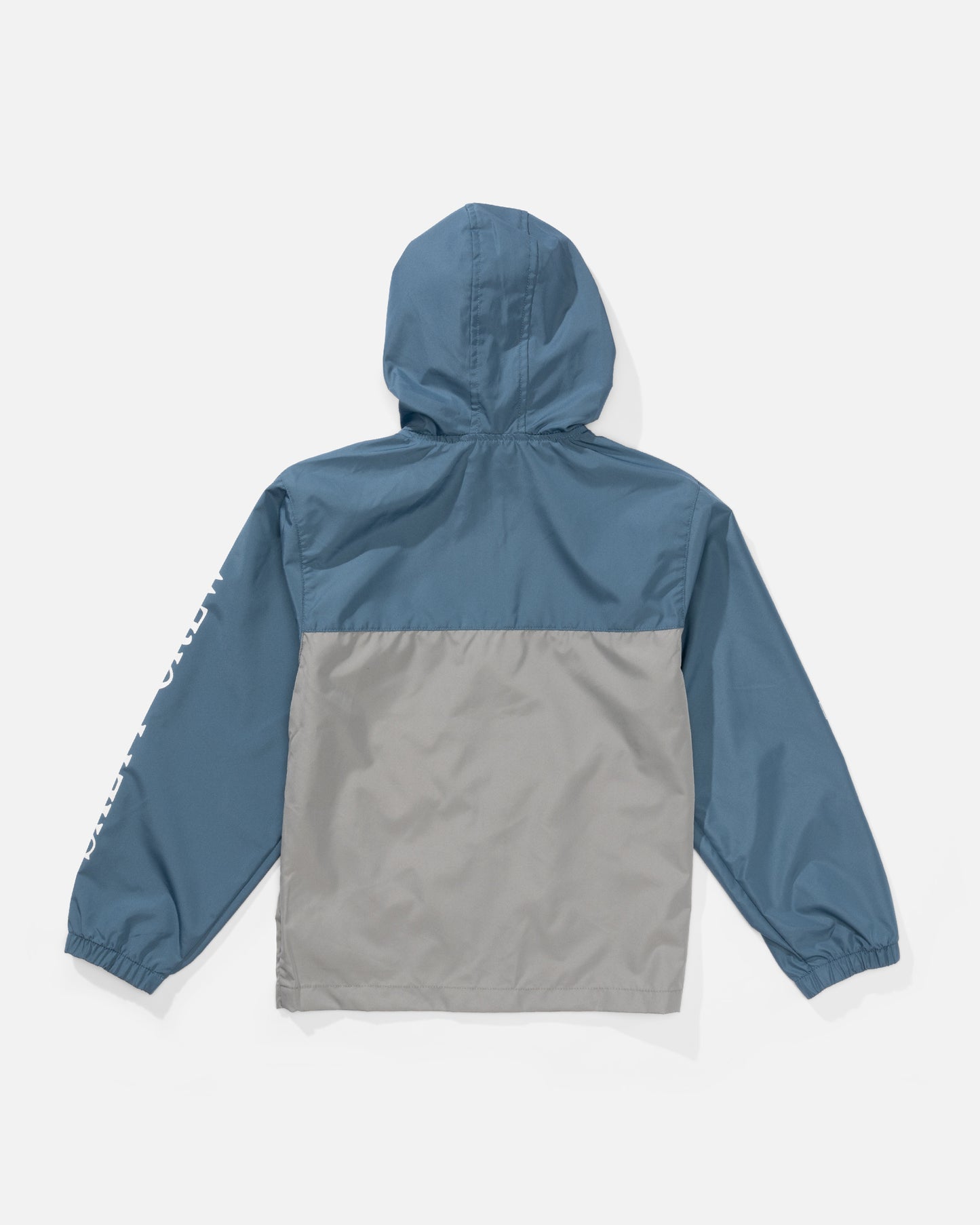 back view of Surface Boys Windbreaker Jacket - Channel Blue