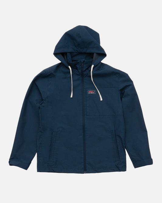 Front view of the Whaler Windbreaker - Navy.