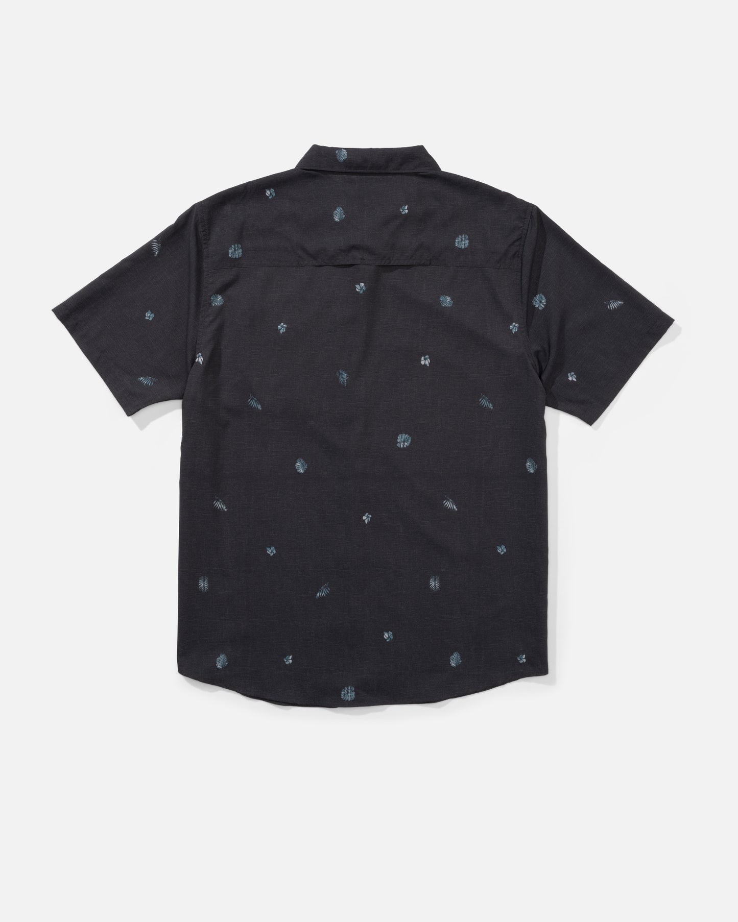 Back view of the Flagship UV Button Up - Black.