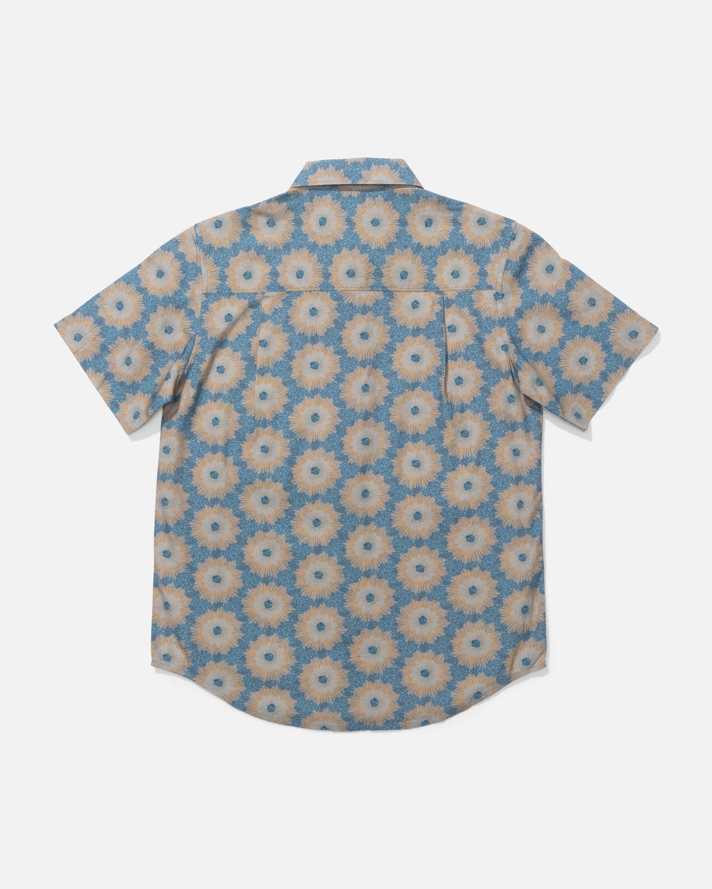 Back view of the Crew Boys Button Up - Slate.