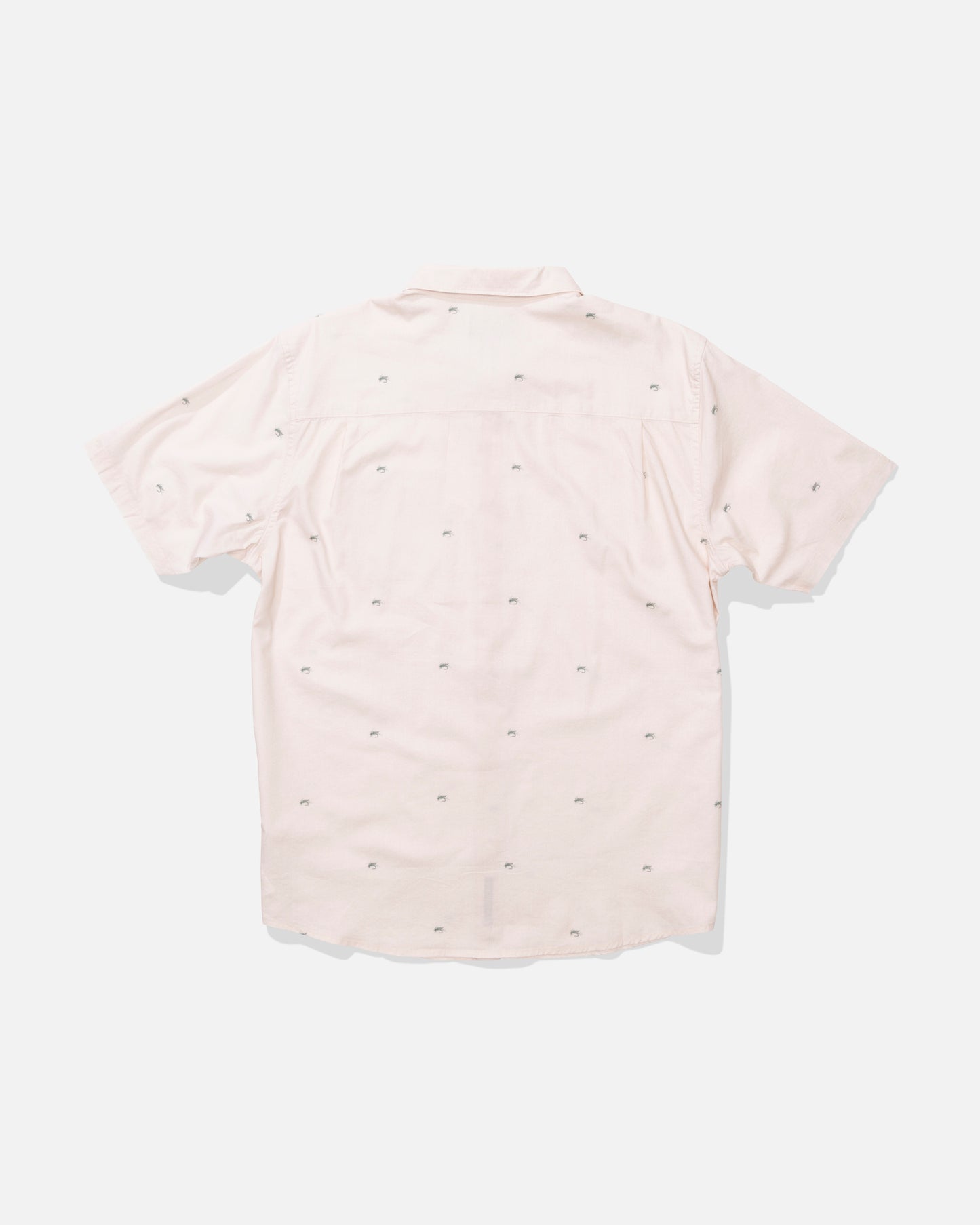 Back view of the Crew Button Up - Natural.