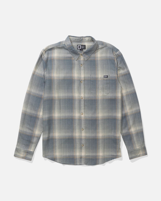 Front view of the Early Bird Flannel - Trooper.
