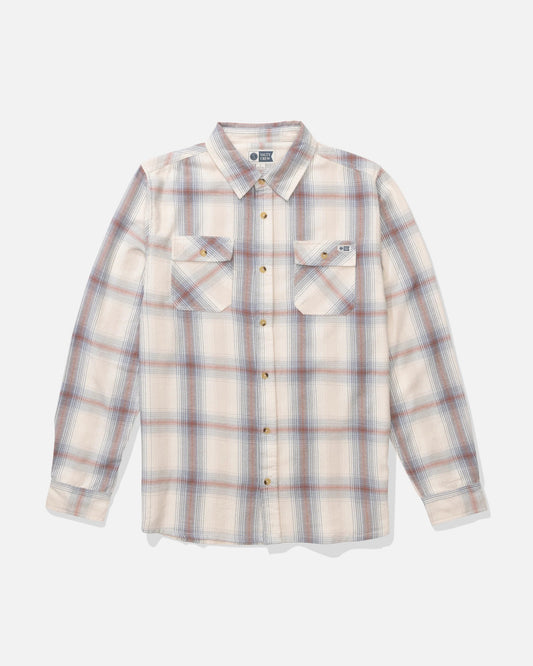 Front view of the Daybreak Flannel - Tradewinds.