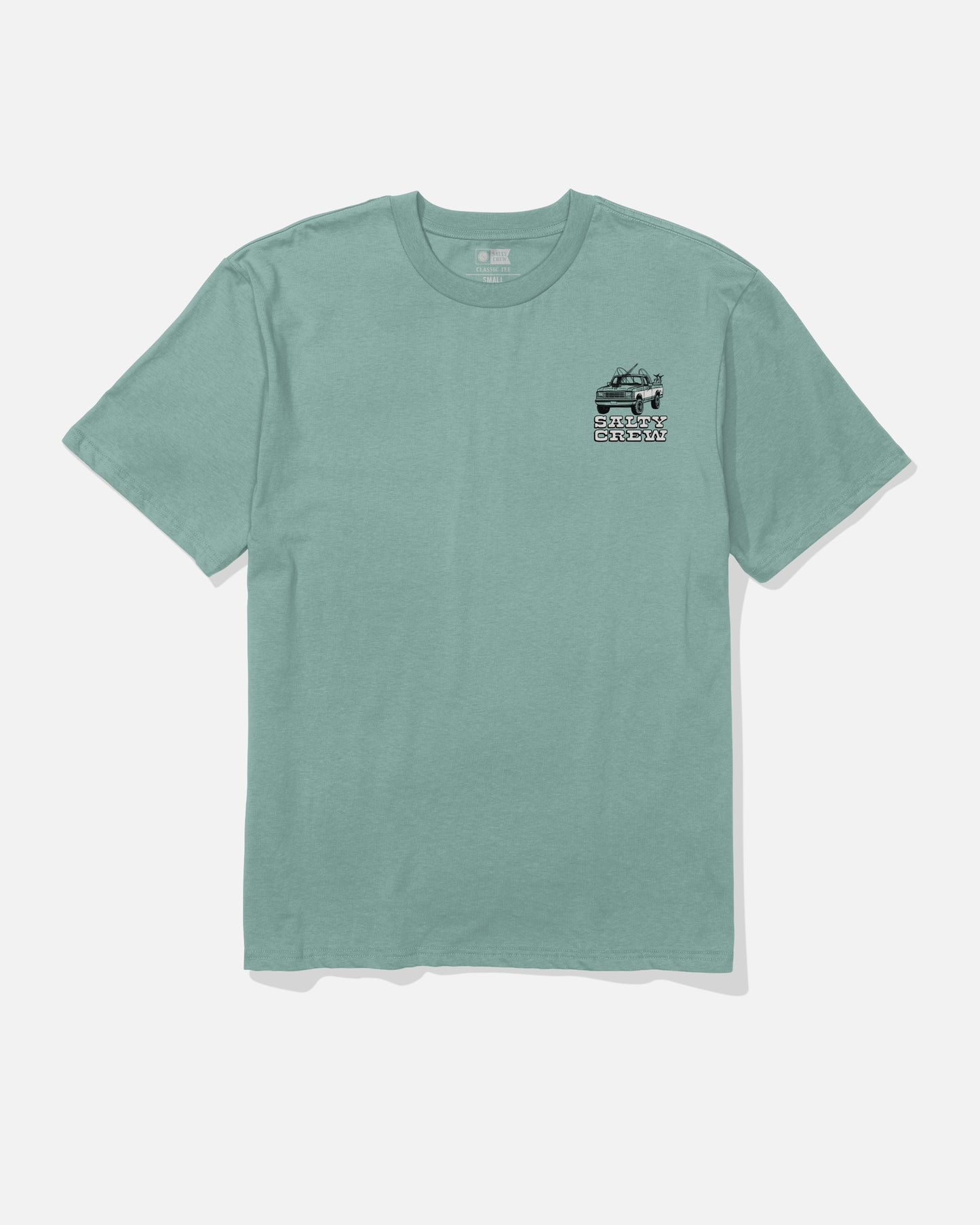 Front view of the Truck Stop Classic Tee - Mackerel.