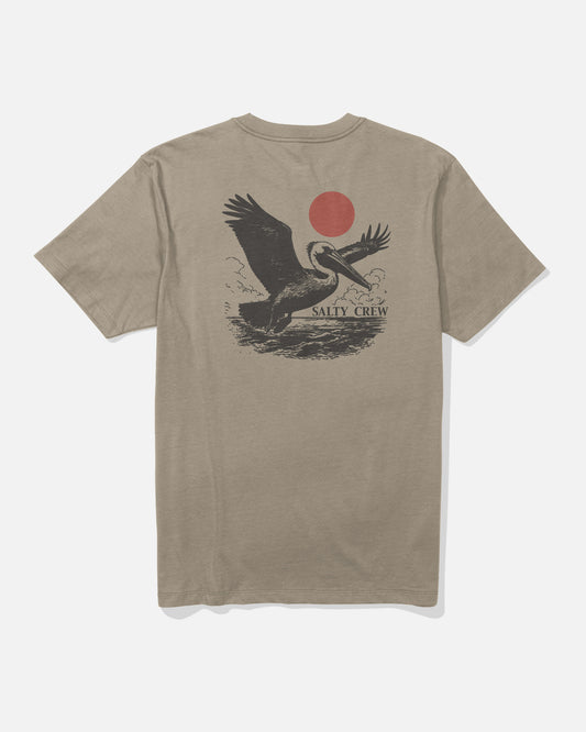 Back view of the Peli Tee - Twig.