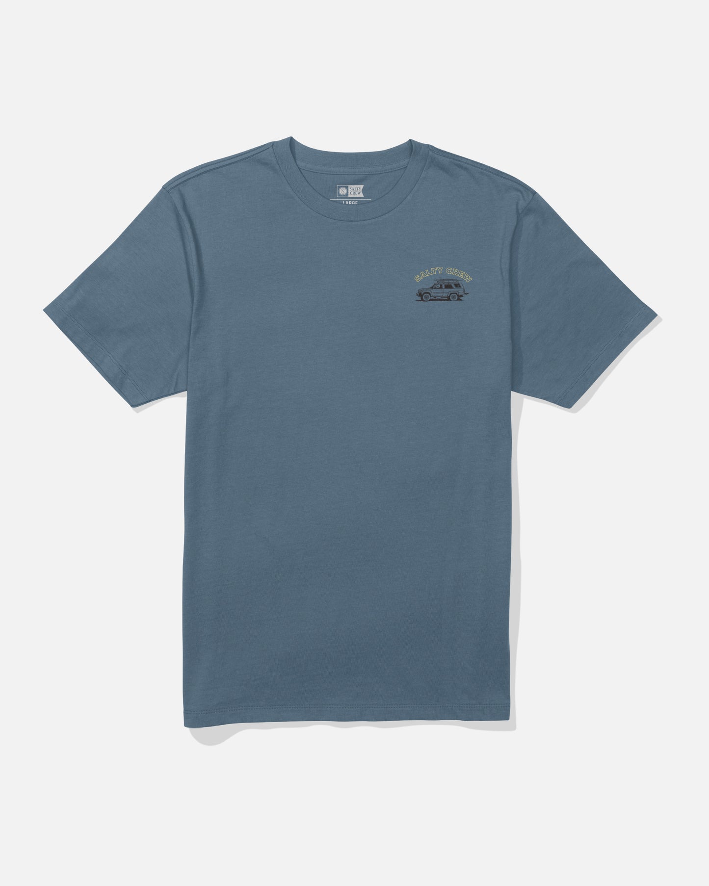Front view of the Get Ready Tee - Slate.