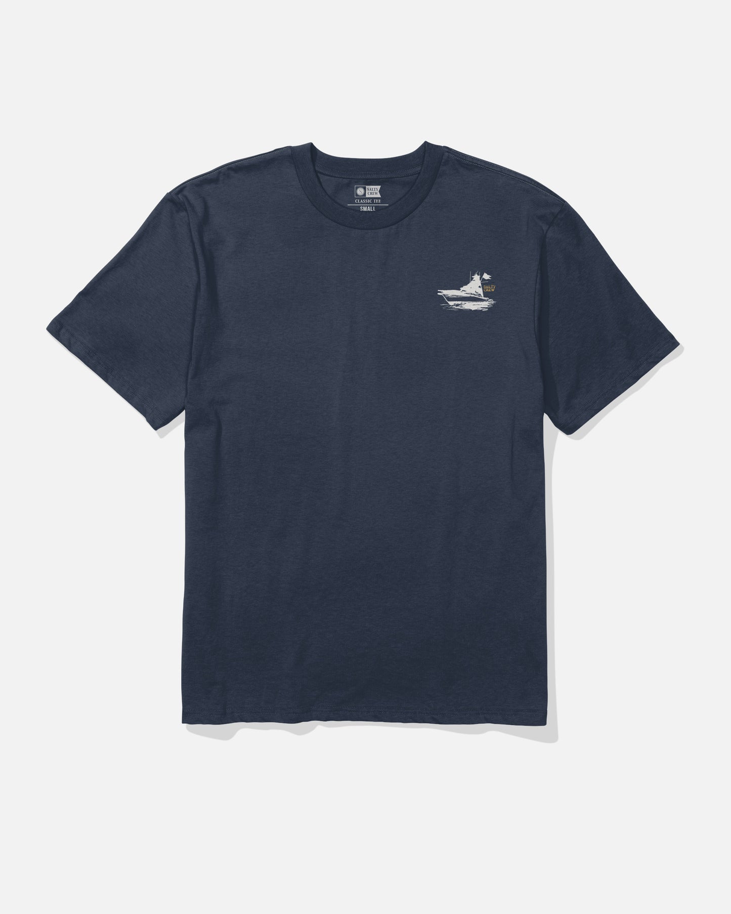 Front view of the On Board Classic Tee - Navy.