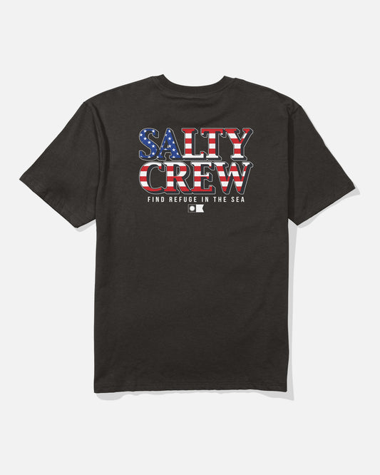 Back view of the America Optic Tee - Black.