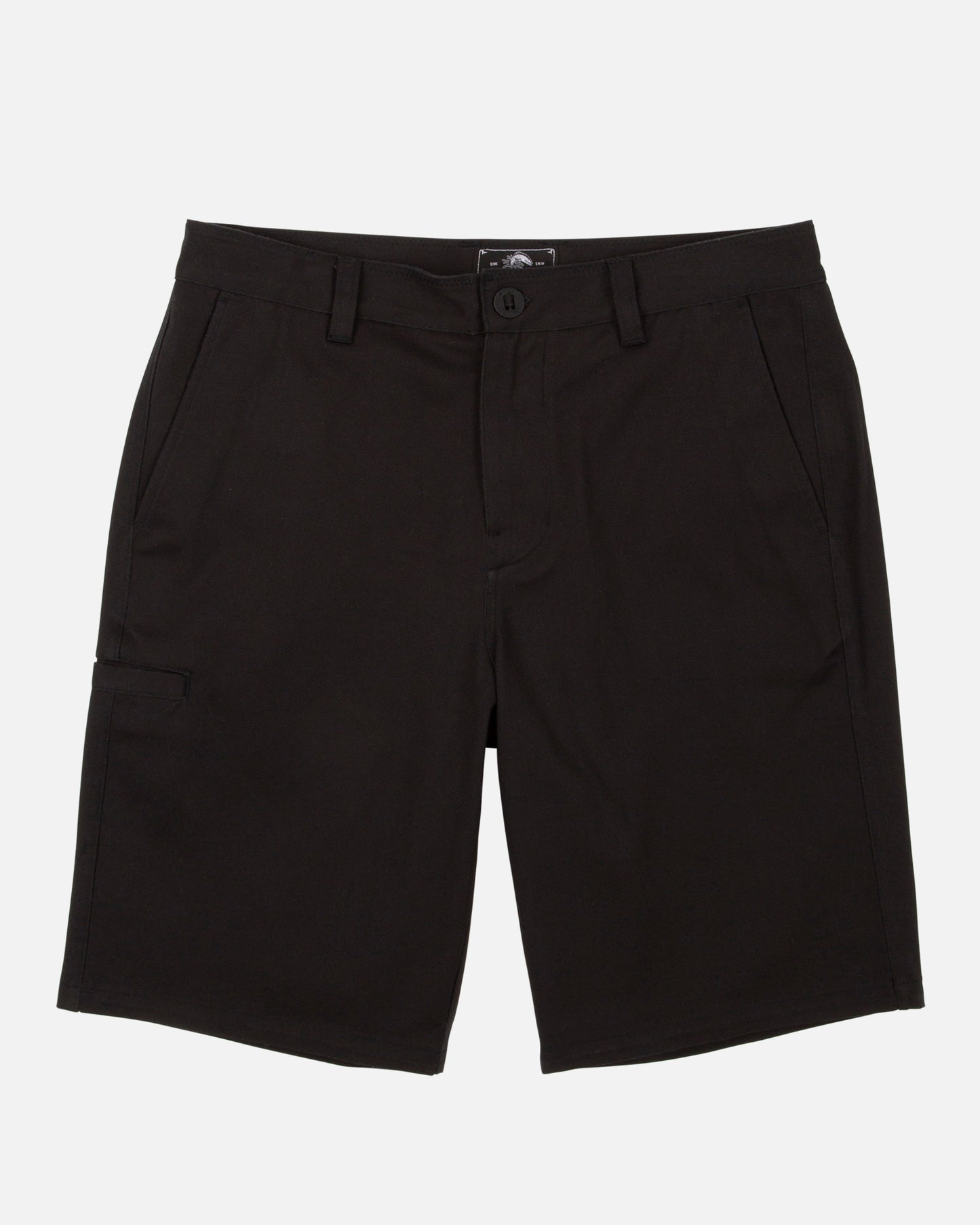 Deckhand Black Chino Walkshort