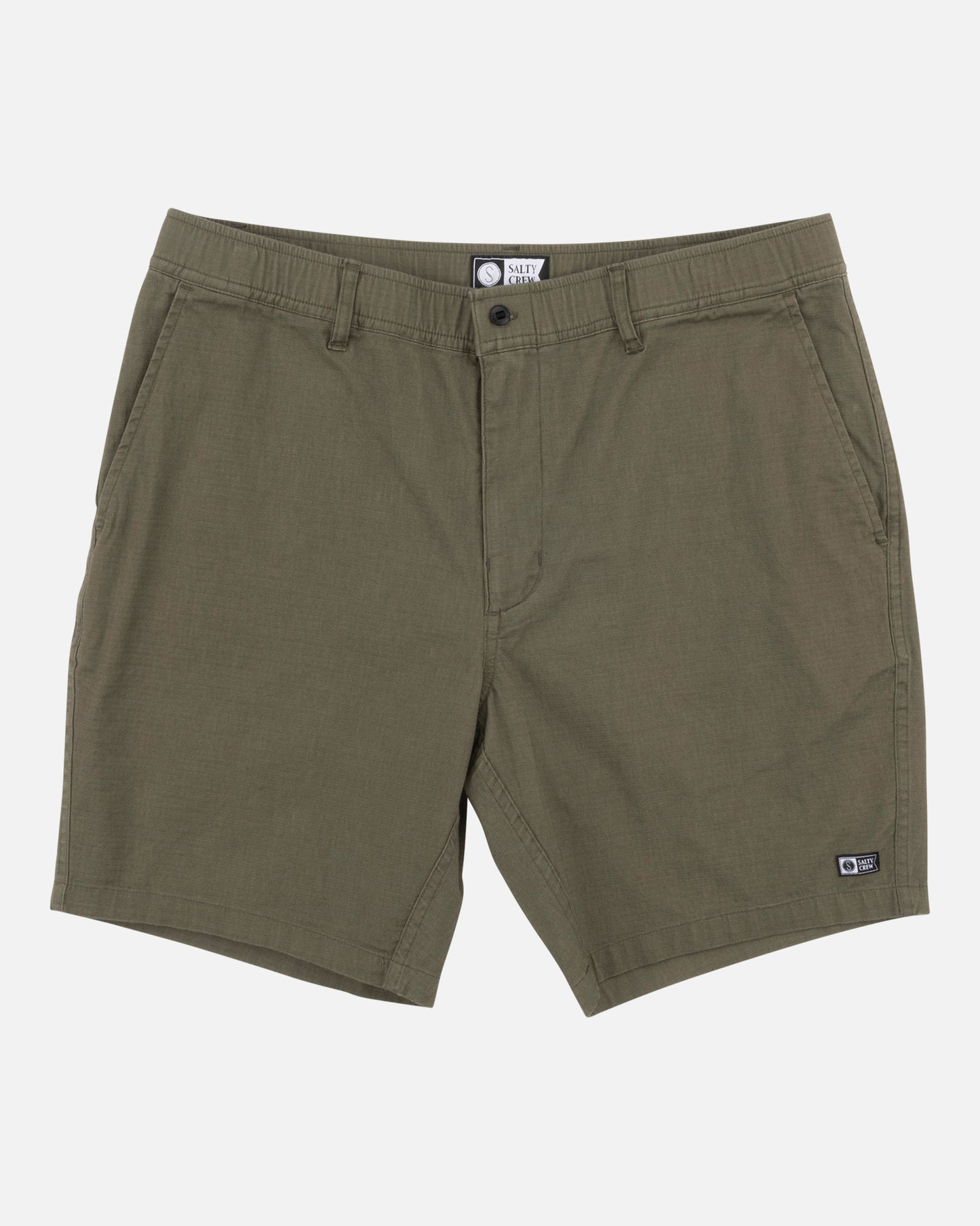 Coastline Olive Ripstop Short