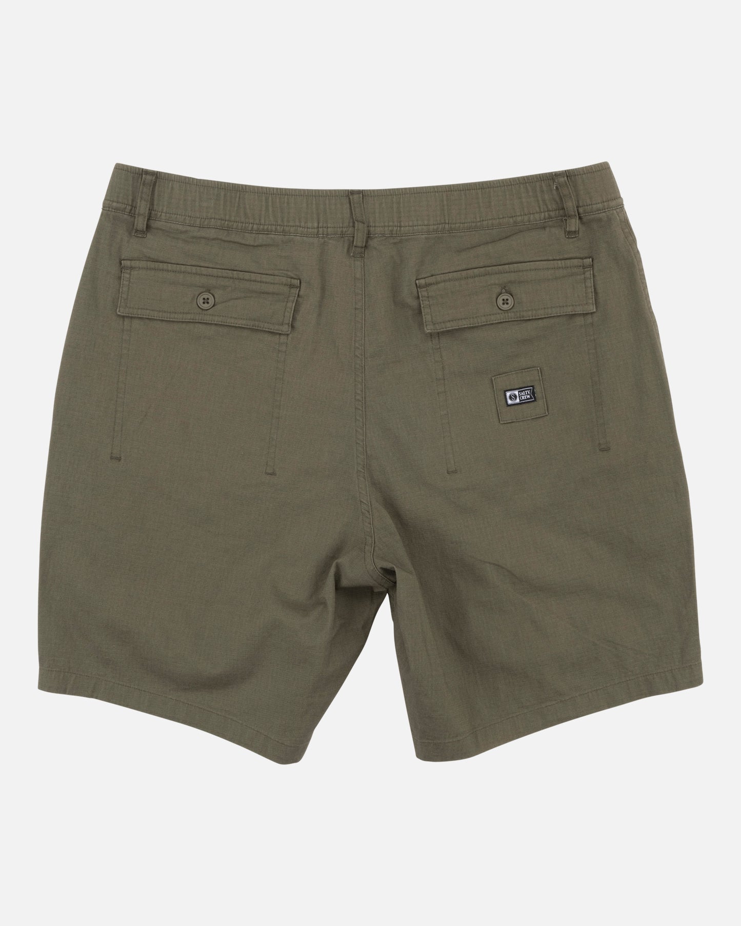 Coastline Olive Ripstop Short