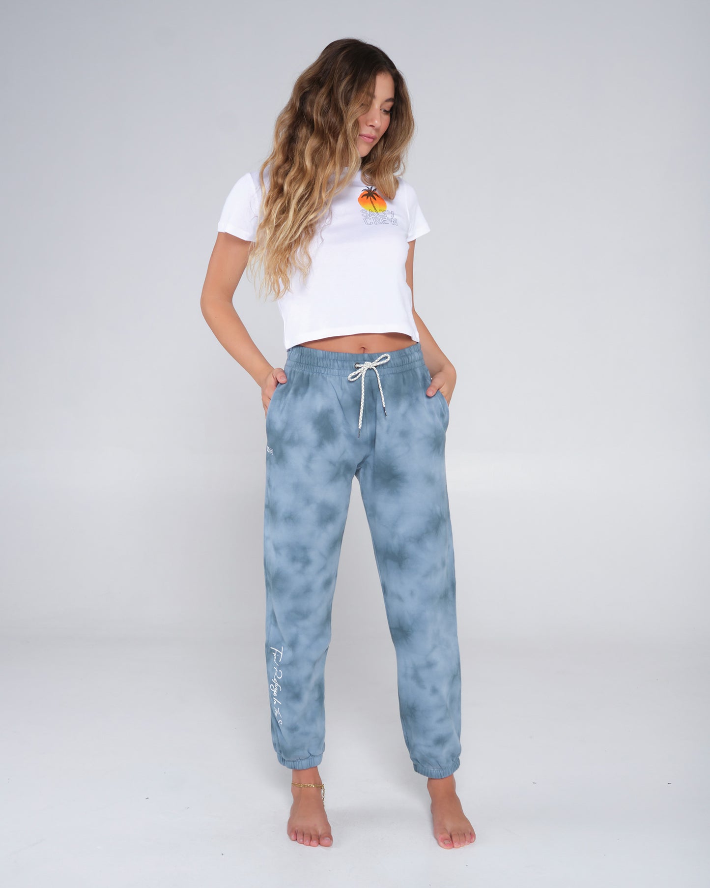 Alpha Atlantic Green Sweatpant