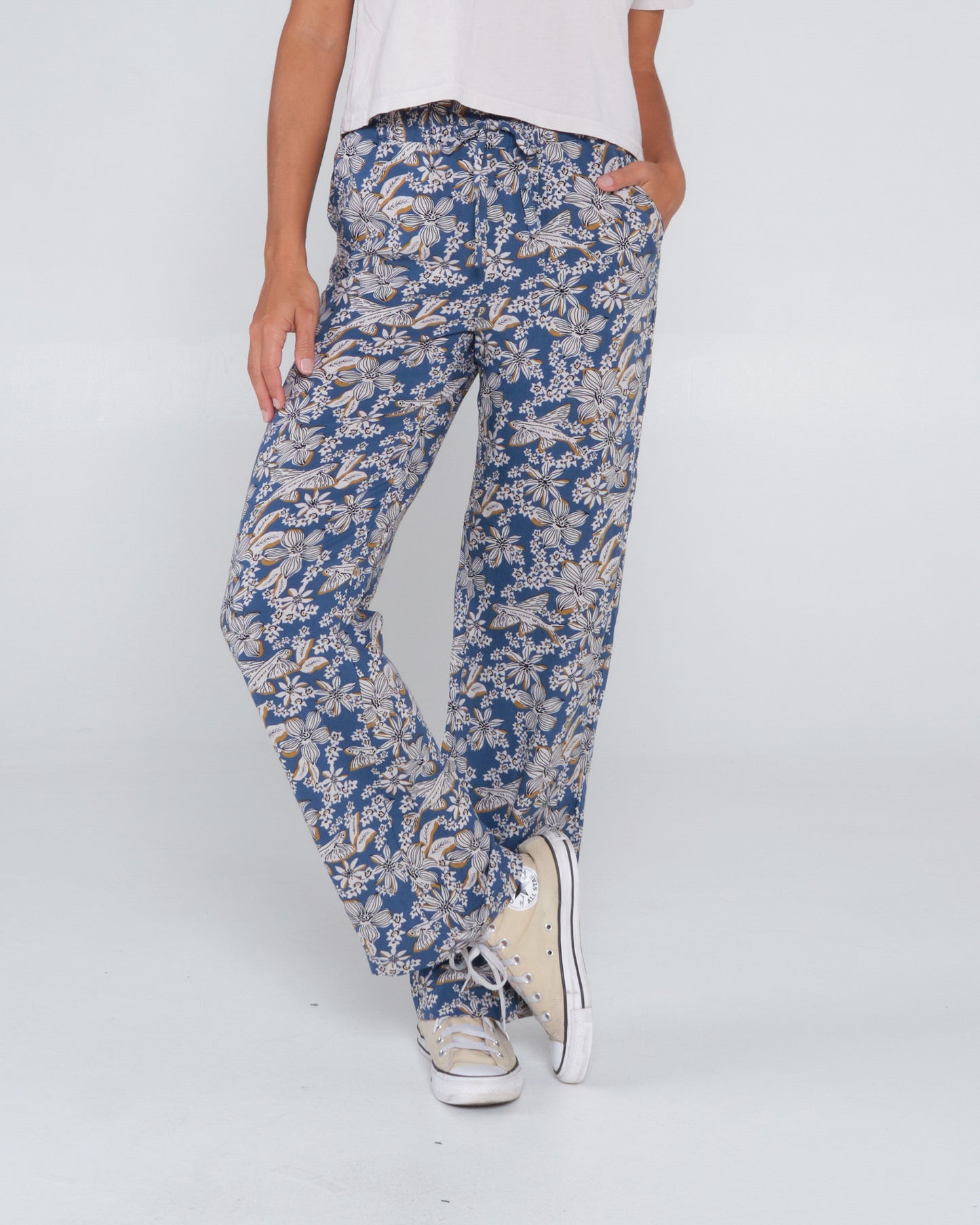 Drifting Beach Blue Steel Pant
