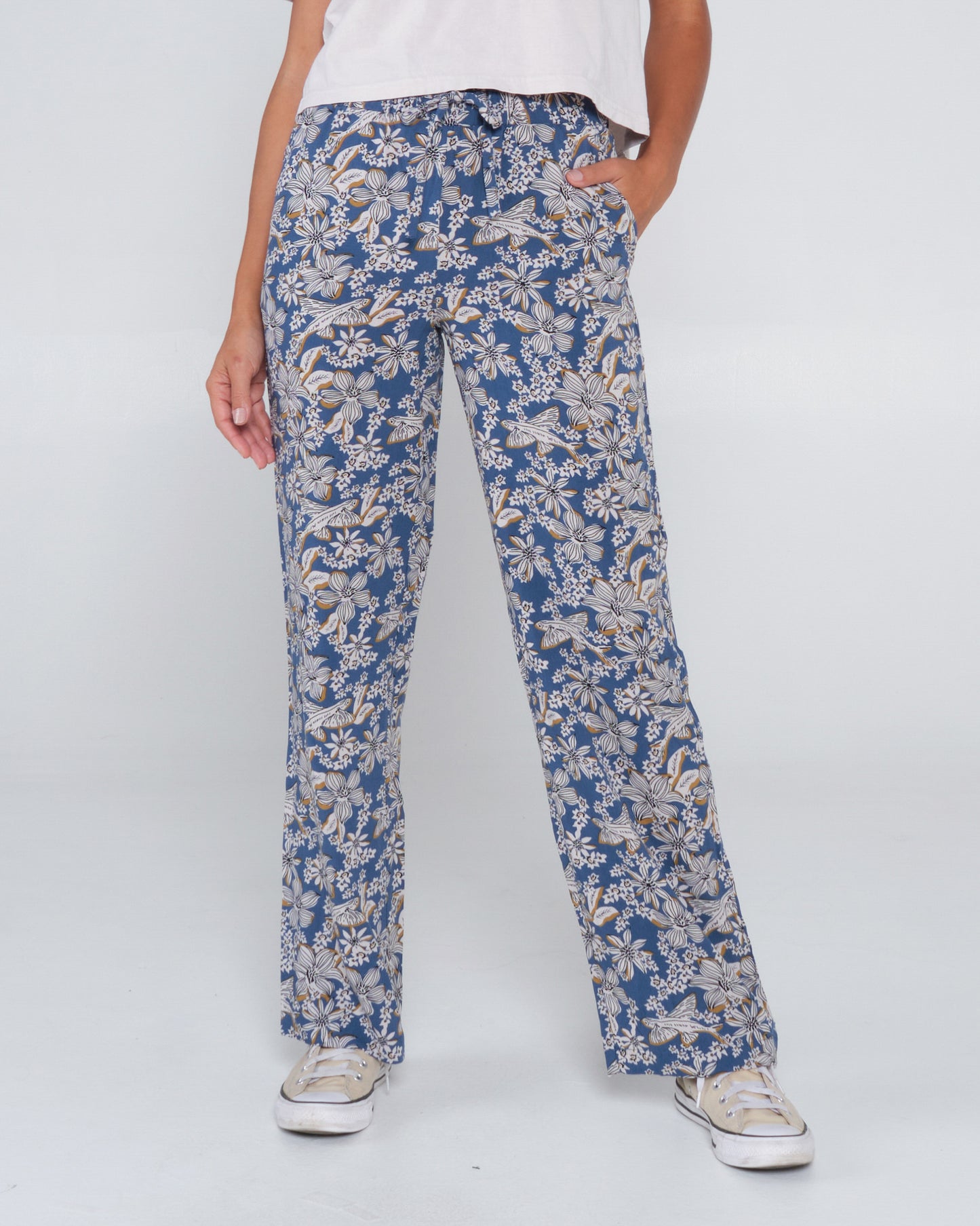 Drifting Beach Blue Steel Pant