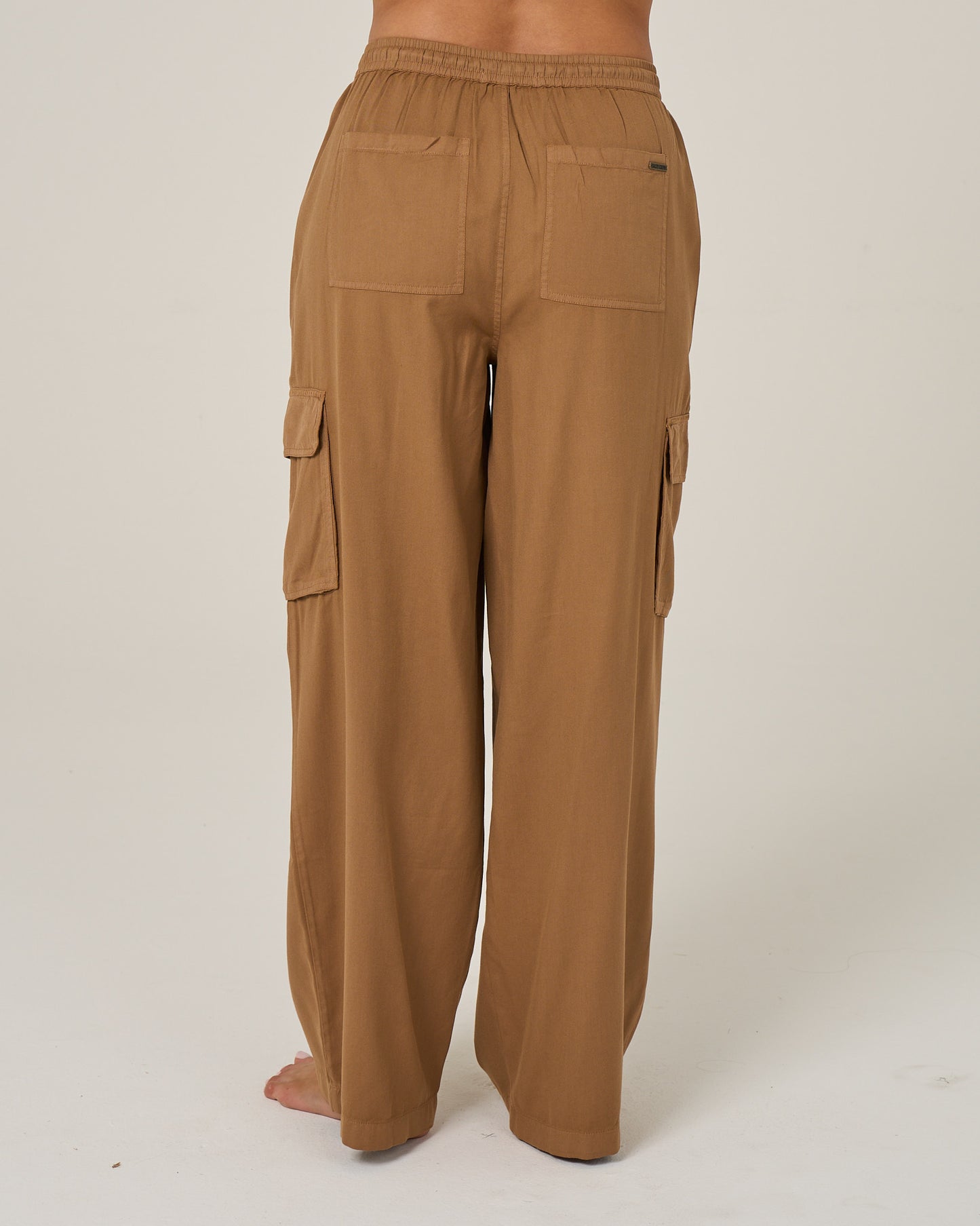 Back view of the Driftwood Pant - Bronze Brown.