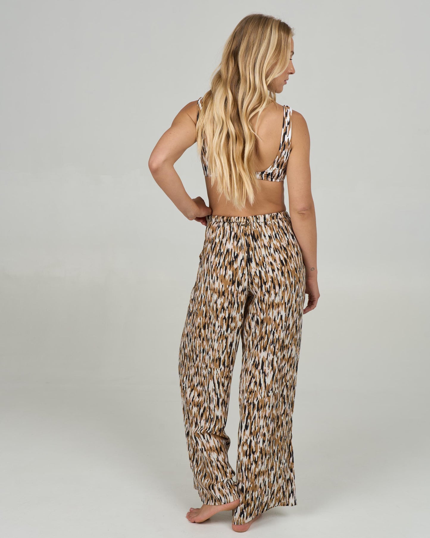 Back view of the Dreamland Pant - Sand Bar.