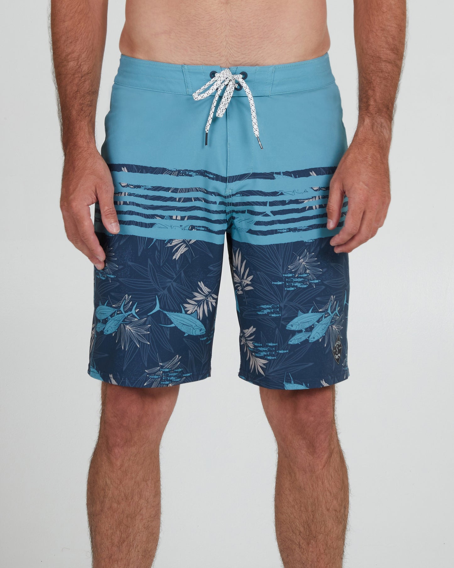 Ripple Dusty Turq Boardshort