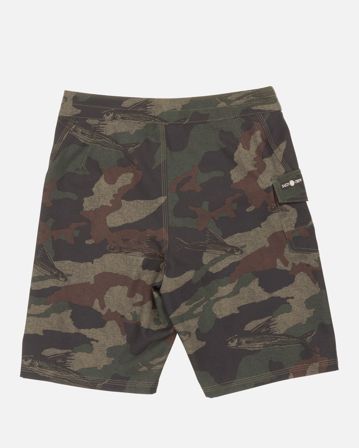 Lowtide Boys Camo Boardshort