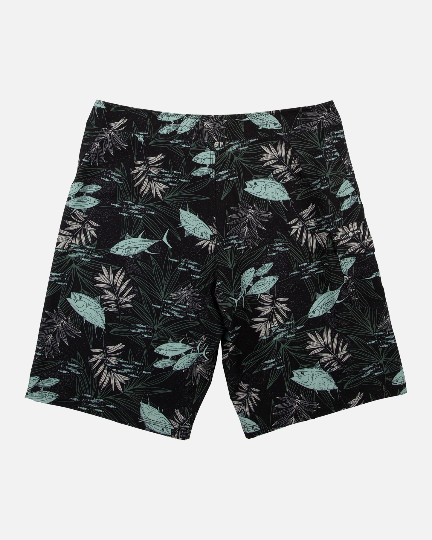 Lowtide Black/Aqua Boardshort