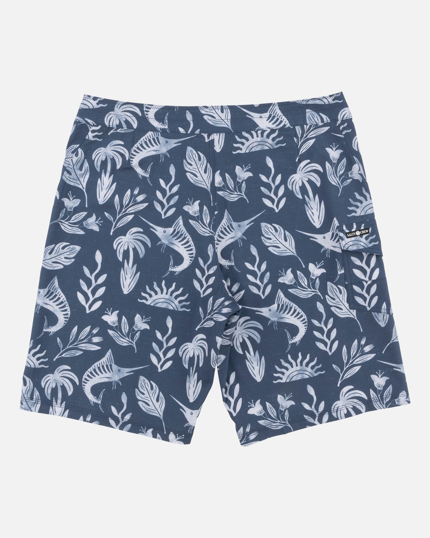 Lowtide Denim/White Boardshort