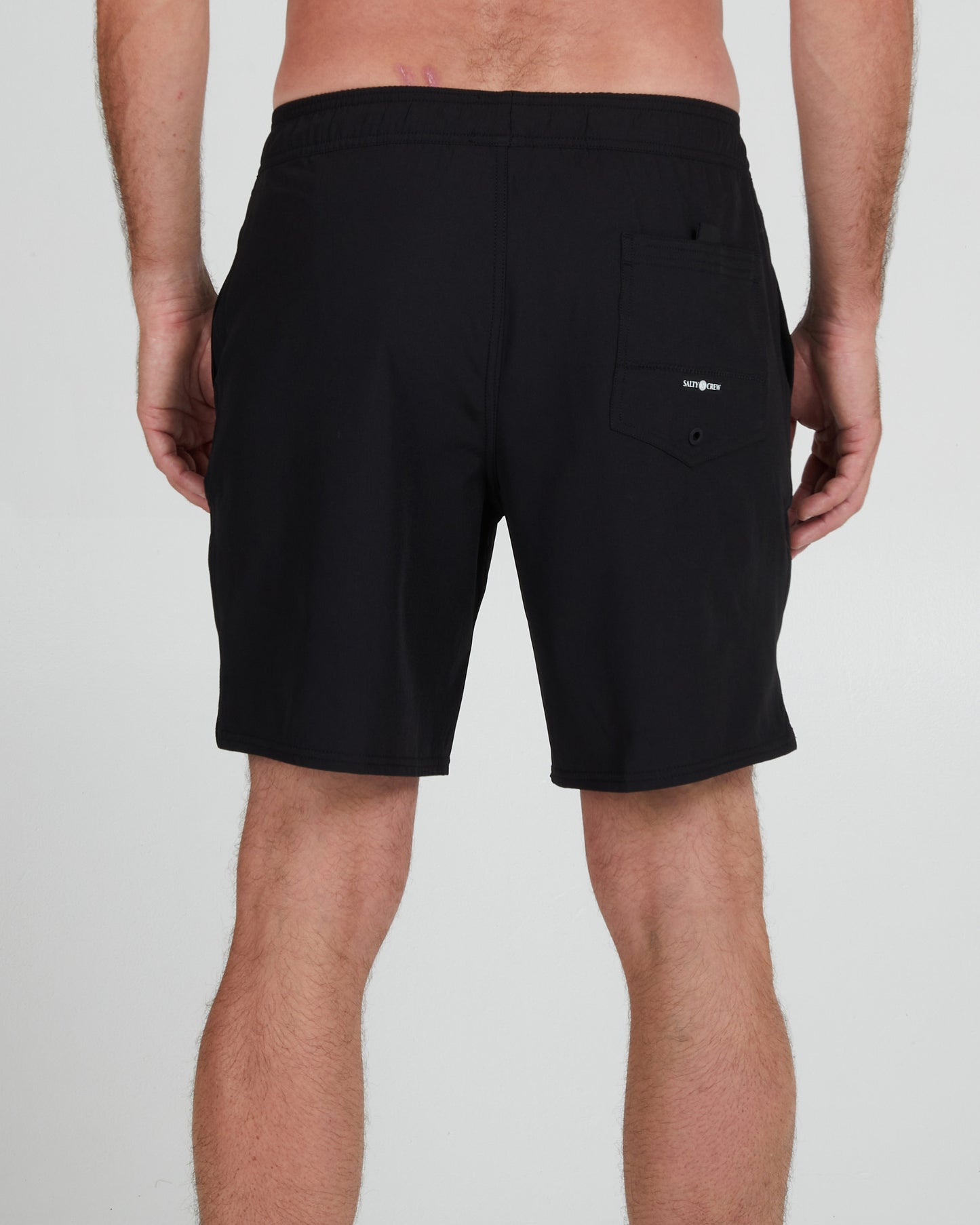 Lowtide Black Elastic Boardshort