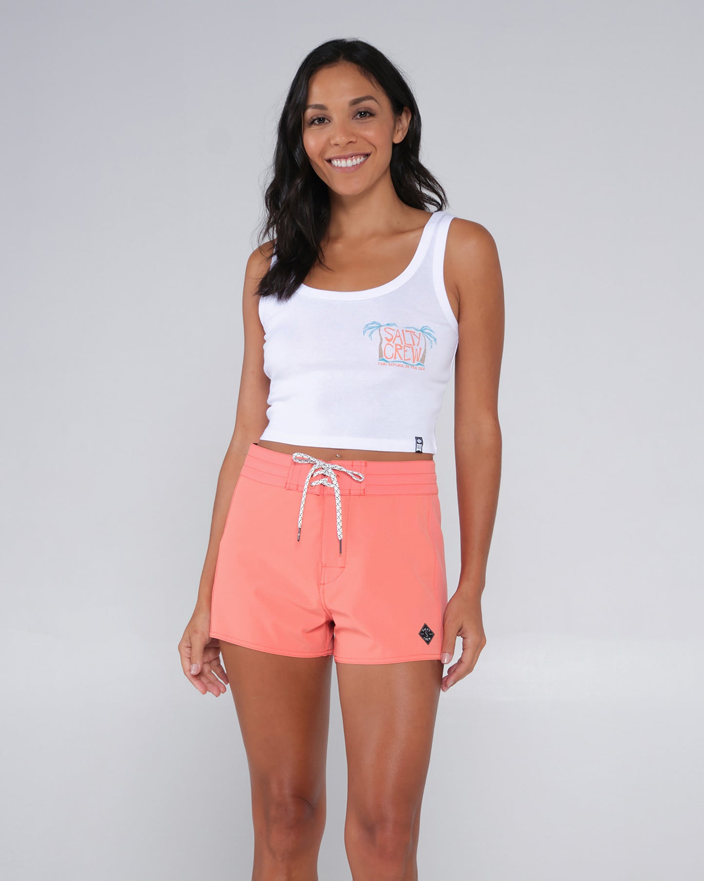 Seaworthy 2 Hot Coral Utility Short