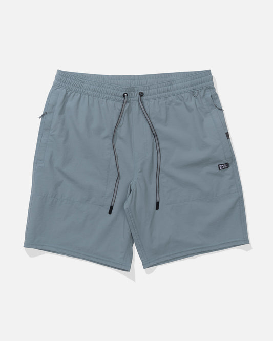 Front view of the Crew Boatshort Ewaist - Trooper.